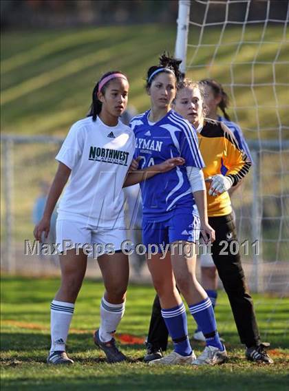 Thumbnail 2 in Lyman Memorial @ Northwest Catholic (CIAC Class M Quarterfinal) photogallery.