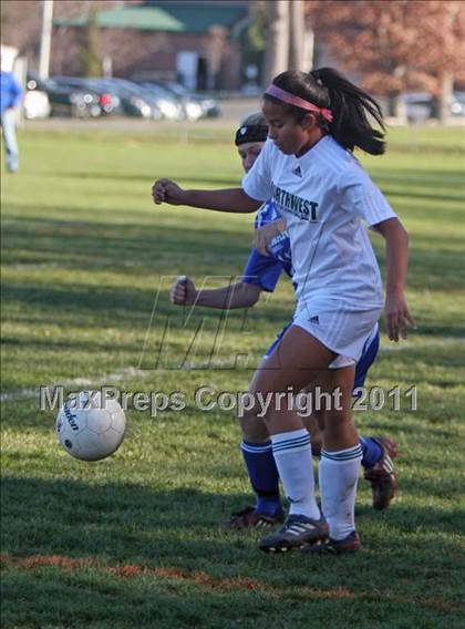 Thumbnail 1 in Lyman Memorial @ Northwest Catholic (CIAC Class M Quarterfinal) photogallery.