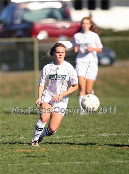 Thumbnail 1 in Lyman Memorial @ Northwest Catholic (CIAC Class M Quarterfinal) photogallery.