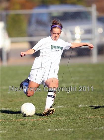 Thumbnail 1 in Lyman Memorial @ Northwest Catholic (CIAC Class M Quarterfinal) photogallery.