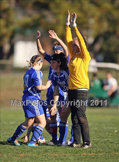 Thumbnail 3 in Lyman Memorial @ Northwest Catholic (CIAC Class M Quarterfinal) photogallery.