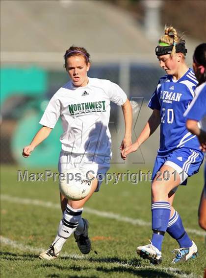 Thumbnail 1 in Lyman Memorial @ Northwest Catholic (CIAC Class M Quarterfinal) photogallery.