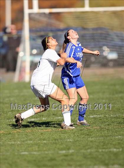 Thumbnail 1 in Lyman Memorial @ Northwest Catholic (CIAC Class M Quarterfinal) photogallery.