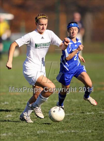 Thumbnail 1 in Lyman Memorial @ Northwest Catholic (CIAC Class M Quarterfinal) photogallery.