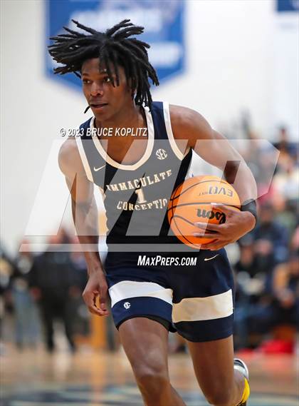 Thumbnail 2 in Seton Hall Prep vs. Immaculate Conception (ECT Tournament - Semi-Finals) photogallery.