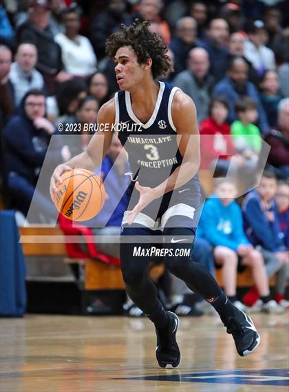 Thumbnail 1 in Seton Hall Prep vs. Immaculate Conception (ECT Tournament - Semi-Finals) photogallery.
