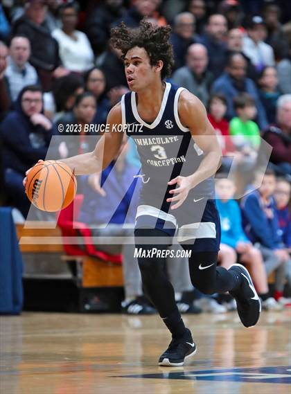 Thumbnail 3 in Seton Hall Prep vs. Immaculate Conception (ECT Tournament - Semi-Finals) photogallery.