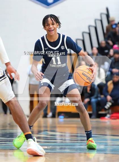 Thumbnail 1 in Seton Hall Prep vs. Immaculate Conception (ECT Tournament - Semi-Finals) photogallery.