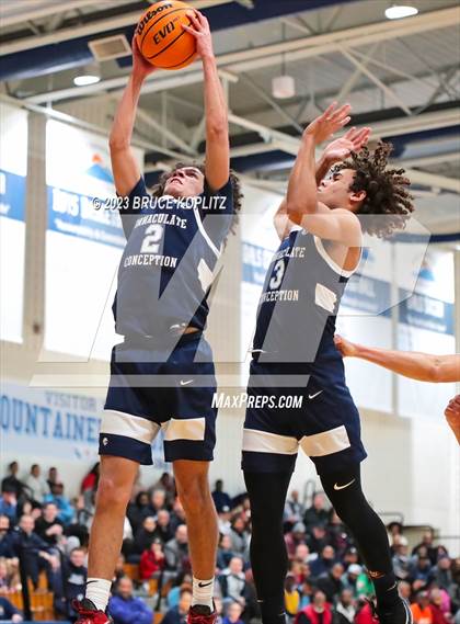 Thumbnail 3 in Seton Hall Prep vs. Immaculate Conception (ECT Tournament - Semi-Finals) photogallery.