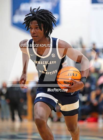 Thumbnail 1 in Seton Hall Prep vs. Immaculate Conception (ECT Tournament - Semi-Finals) photogallery.