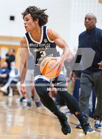 Thumbnail 2 in Seton Hall Prep vs. Immaculate Conception (ECT Tournament - Semi-Finals) photogallery.