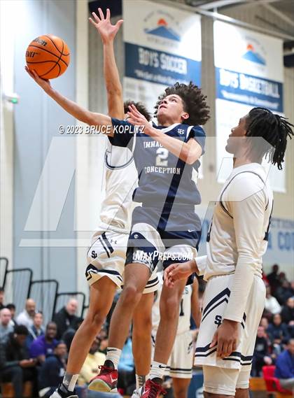Thumbnail 3 in Seton Hall Prep vs. Immaculate Conception (ECT Tournament - Semi-Finals) photogallery.