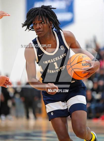 Thumbnail 3 in Seton Hall Prep vs. Immaculate Conception (ECT Tournament - Semi-Finals) photogallery.