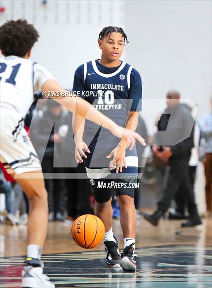 Thumbnail 3 in Seton Hall Prep vs. Immaculate Conception (ECT Tournament - Semi-Finals) photogallery.