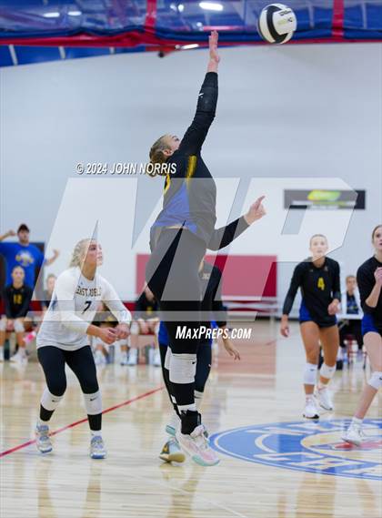 Thumbnail 3 in East Noble vs. Churubusco (West Noble Invite) photogallery.