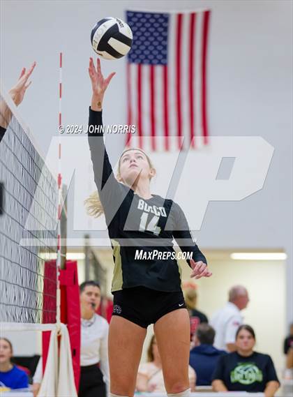 Thumbnail 2 in East Noble vs. Churubusco (West Noble Invite) photogallery.