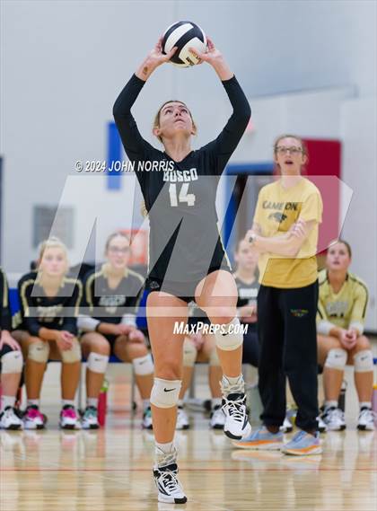 Thumbnail 2 in East Noble vs. Churubusco (West Noble Invite) photogallery.