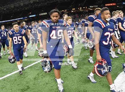 Thumbnail 3 in West Monroe vs. Landry-Walker (LHSAA Class 5A Final) photogallery.