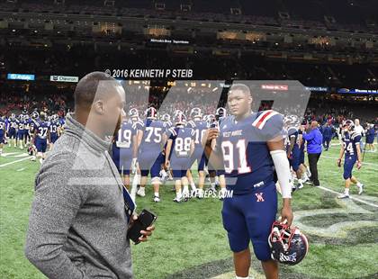 Thumbnail 2 in West Monroe vs. Landry-Walker (LHSAA Class 5A Final) photogallery.