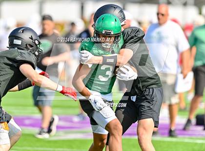 Thumbnail 1 in Yorktown vs Eastbrook (Grant County Scrimmage)  photogallery.