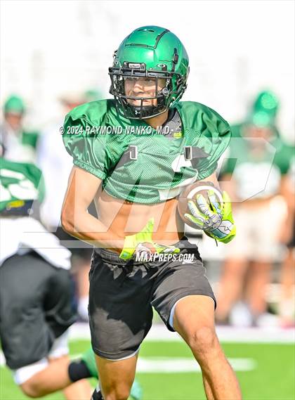 Thumbnail 2 in Yorktown vs Eastbrook (Grant County Scrimmage)  photogallery.