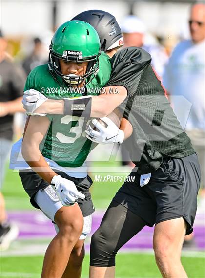 Thumbnail 3 in Yorktown vs Eastbrook (Grant County Scrimmage)  photogallery.