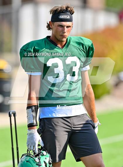 Thumbnail 3 in Yorktown vs Eastbrook (Grant County Scrimmage)  photogallery.