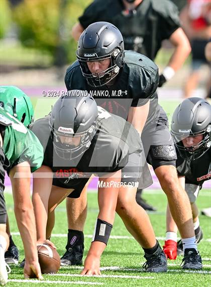 Thumbnail 2 in Yorktown vs Eastbrook (Grant County Scrimmage)  photogallery.