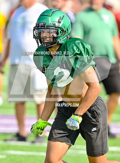 Thumbnail 1 in Yorktown vs Eastbrook (Grant County Scrimmage)  photogallery.