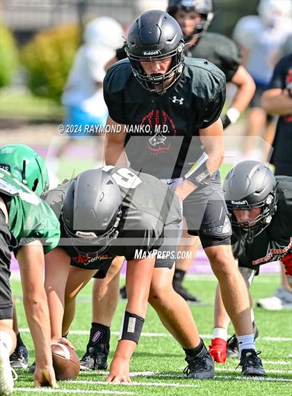 Thumbnail 1 in Yorktown vs Eastbrook (Grant County Scrimmage)  photogallery.