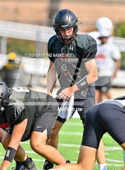 Thumbnail 2 in Yorktown vs Eastbrook (Grant County Scrimmage)  photogallery.