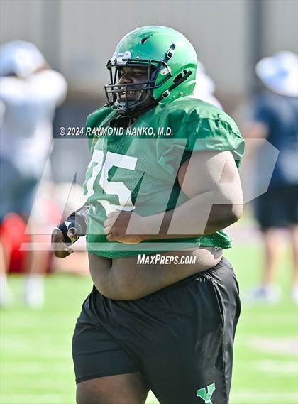 Thumbnail 1 in Yorktown vs Eastbrook (Grant County Scrimmage)  photogallery.