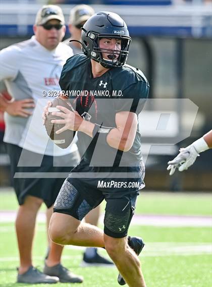 Thumbnail 2 in Yorktown vs Eastbrook (Grant County Scrimmage)  photogallery.
