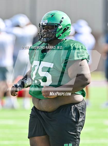 Thumbnail 2 in Yorktown vs Eastbrook (Grant County Scrimmage)  photogallery.