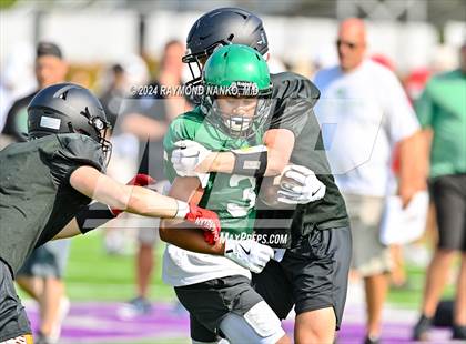 Thumbnail 2 in Yorktown vs Eastbrook (Grant County Scrimmage)  photogallery.