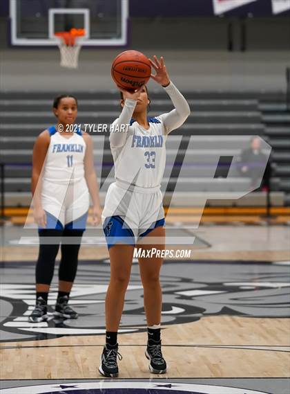 Thumbnail 1 in Reynoldsburg vs. Franklin Community (Sneakers for Santa Shootout) photogallery.