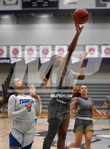Thumbnail 1 in Reynoldsburg vs. Franklin Community (Sneakers for Santa Shootout) photogallery.