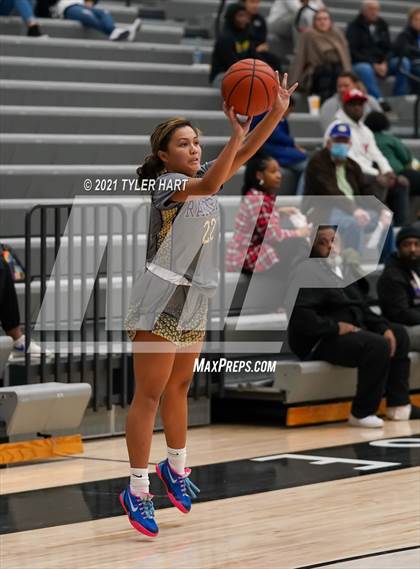 Thumbnail 1 in Reynoldsburg vs. Franklin Community (Sneakers for Santa Shootout) photogallery.