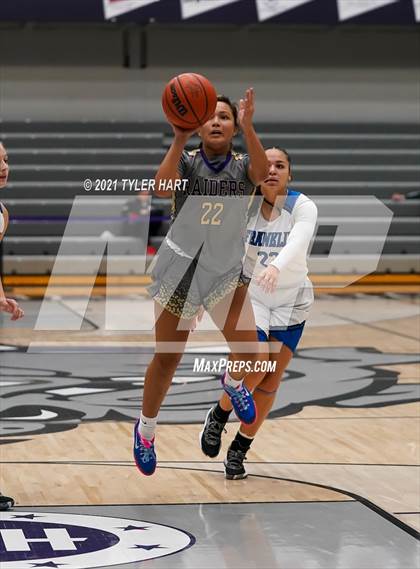 Thumbnail 1 in Reynoldsburg vs. Franklin Community (Sneakers for Santa Shootout) photogallery.