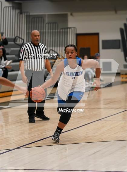 Thumbnail 2 in Reynoldsburg vs. Franklin Community (Sneakers for Santa Shootout) photogallery.