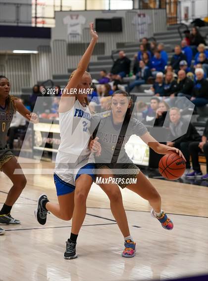 Thumbnail 1 in Reynoldsburg vs. Franklin Community (Sneakers for Santa Shootout) photogallery.