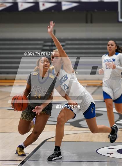 Thumbnail 1 in Reynoldsburg vs. Franklin Community (Sneakers for Santa Shootout) photogallery.