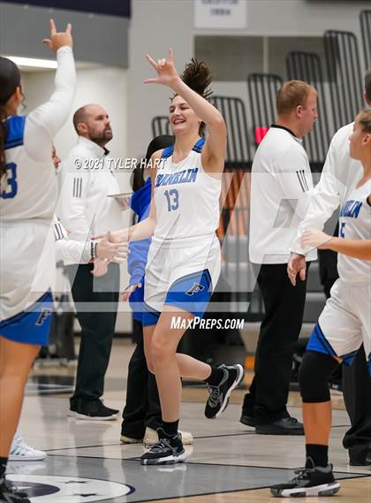 Thumbnail 3 in Reynoldsburg vs. Franklin Community (Sneakers for Santa Shootout) photogallery.