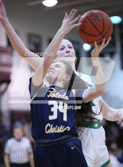 Thumbnail 1 in Toledo Christian vs. Dublin Coffman photogallery.
