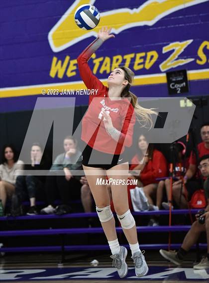 Thumbnail 1 in Mater Dei vs Mira Costa (Durango Fall Classic) photogallery.