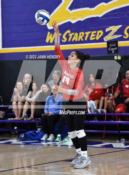 Thumbnail 3 in Mater Dei vs Mira Costa (Durango Fall Classic) photogallery.