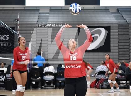 Thumbnail 1 in Mater Dei vs Mira Costa (Durango Fall Classic) photogallery.