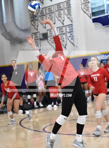 Thumbnail 3 in Mater Dei vs Mira Costa (Durango Fall Classic) photogallery.