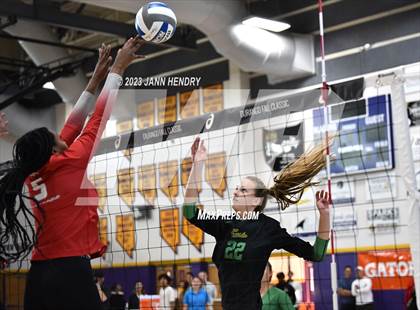 Thumbnail 1 in Mater Dei vs Mira Costa (Durango Fall Classic) photogallery.