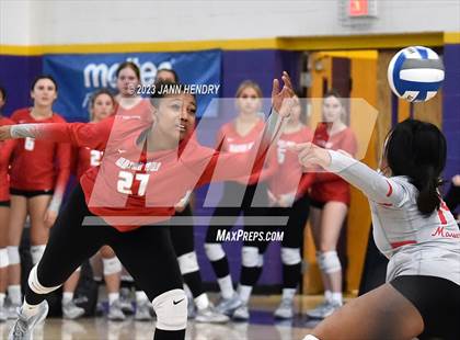 Thumbnail 2 in Mater Dei vs Mira Costa (Durango Fall Classic) photogallery.